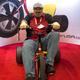 Illustration for article titled A Very Happy Man On An Adult-Sized Big Wheel